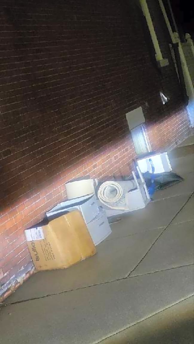 Image submitted with report