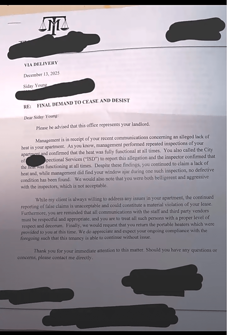 Image submitted with report