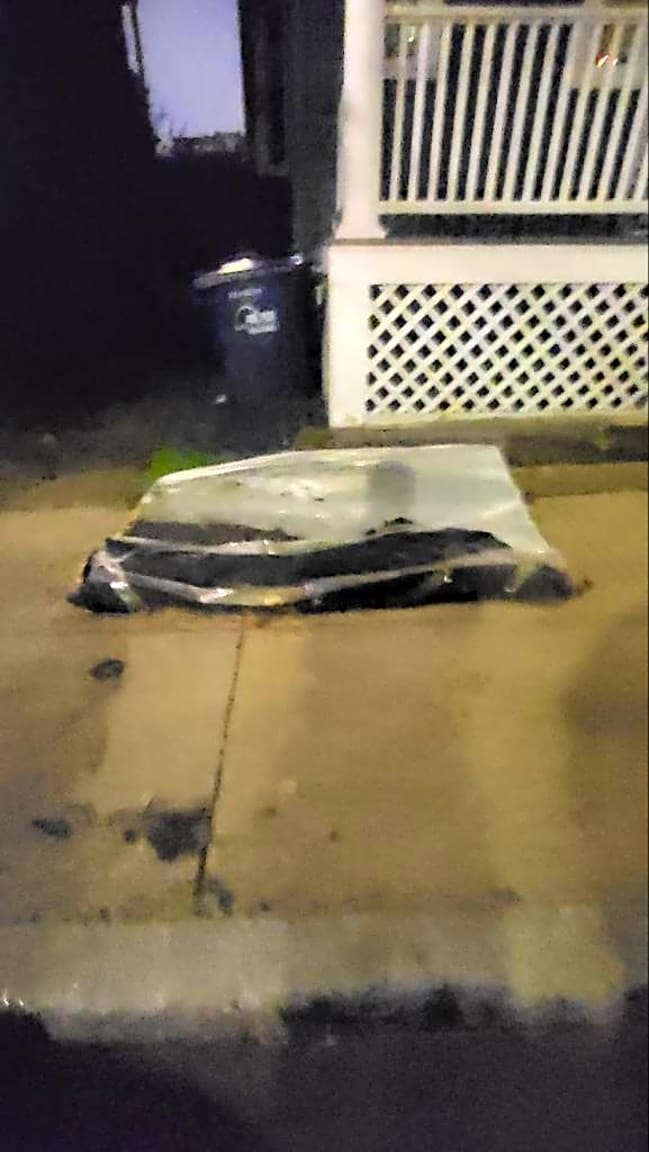 Image submitted with report