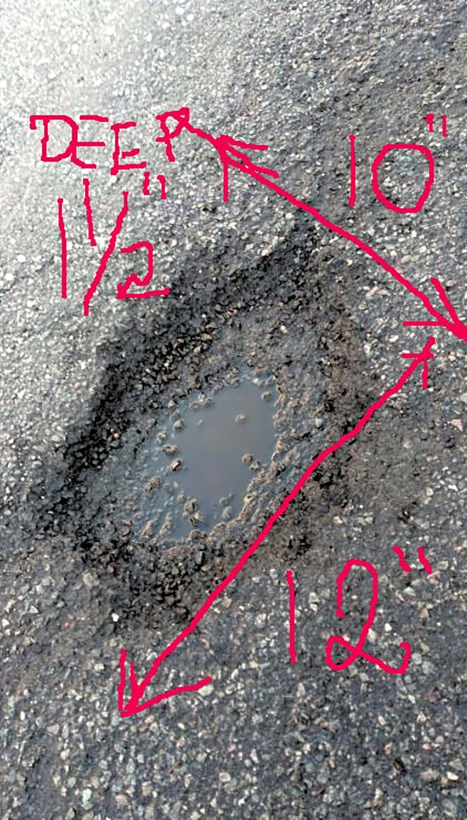 Image submitted with report