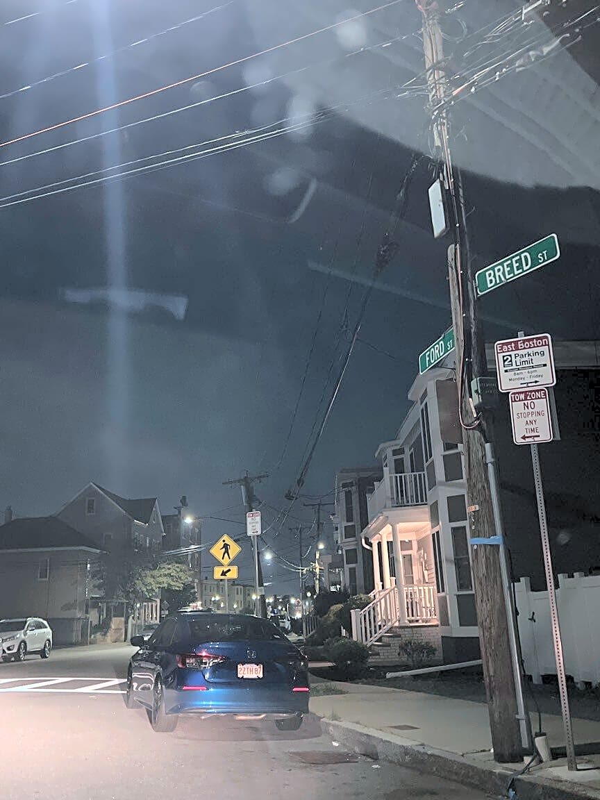 Image submitted with report