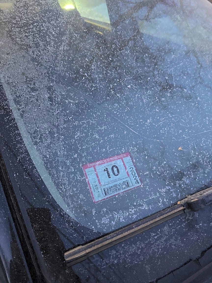 Image submitted with report