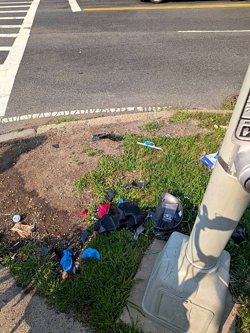 Image submitted with report