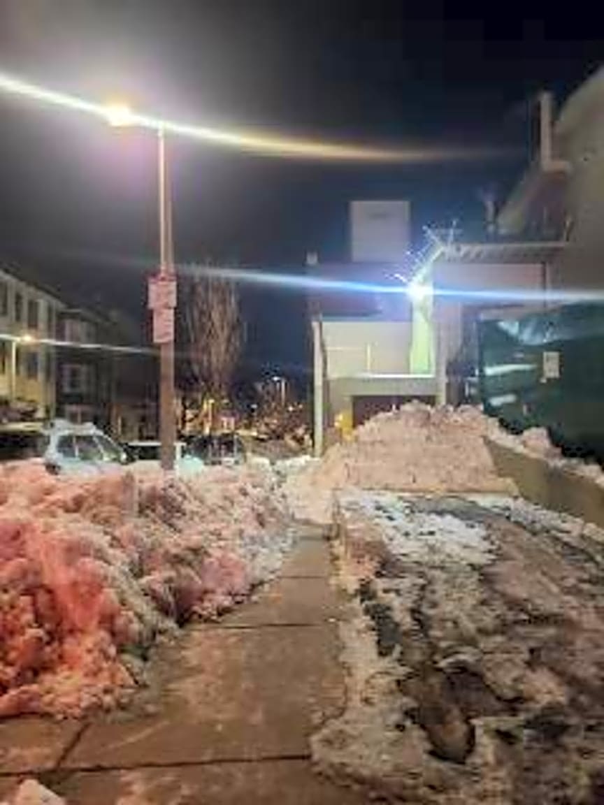 Image submitted with report