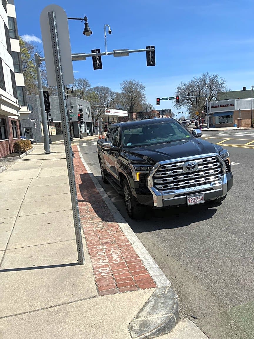 Image submitted with report