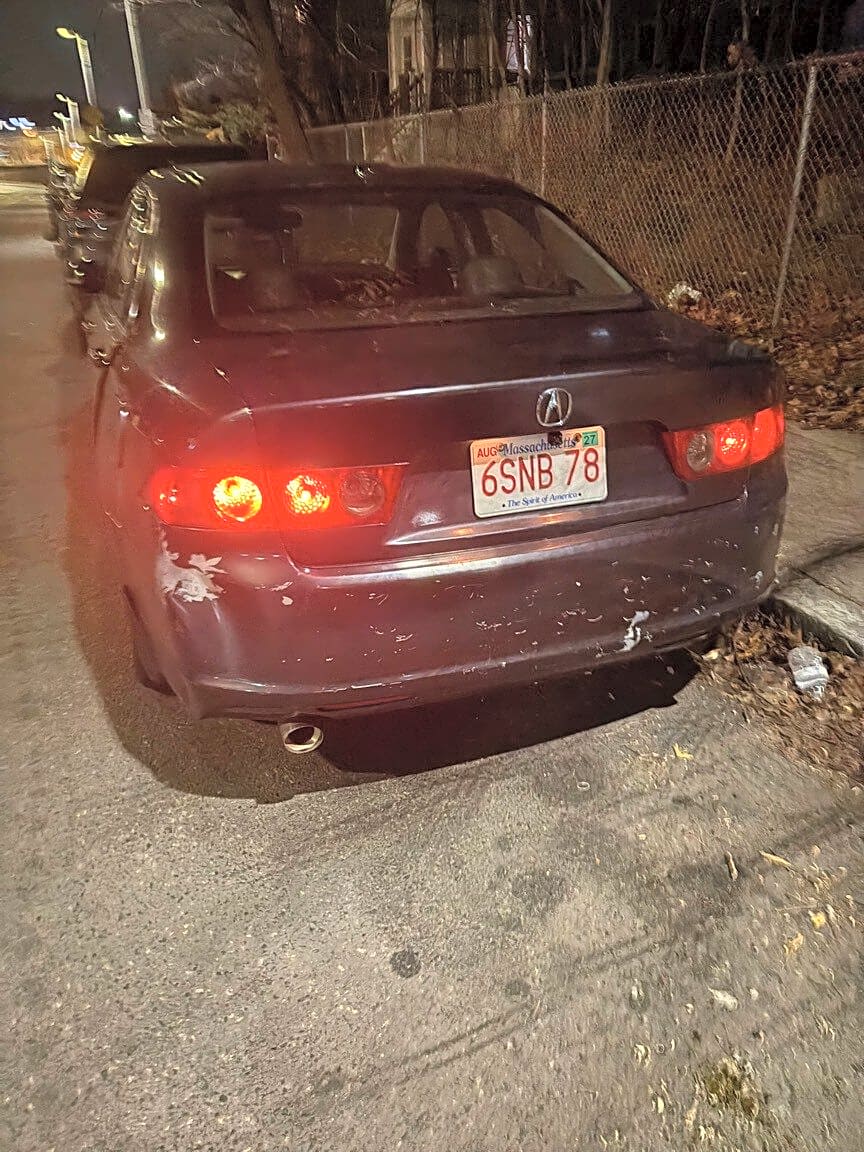 Image submitted with report