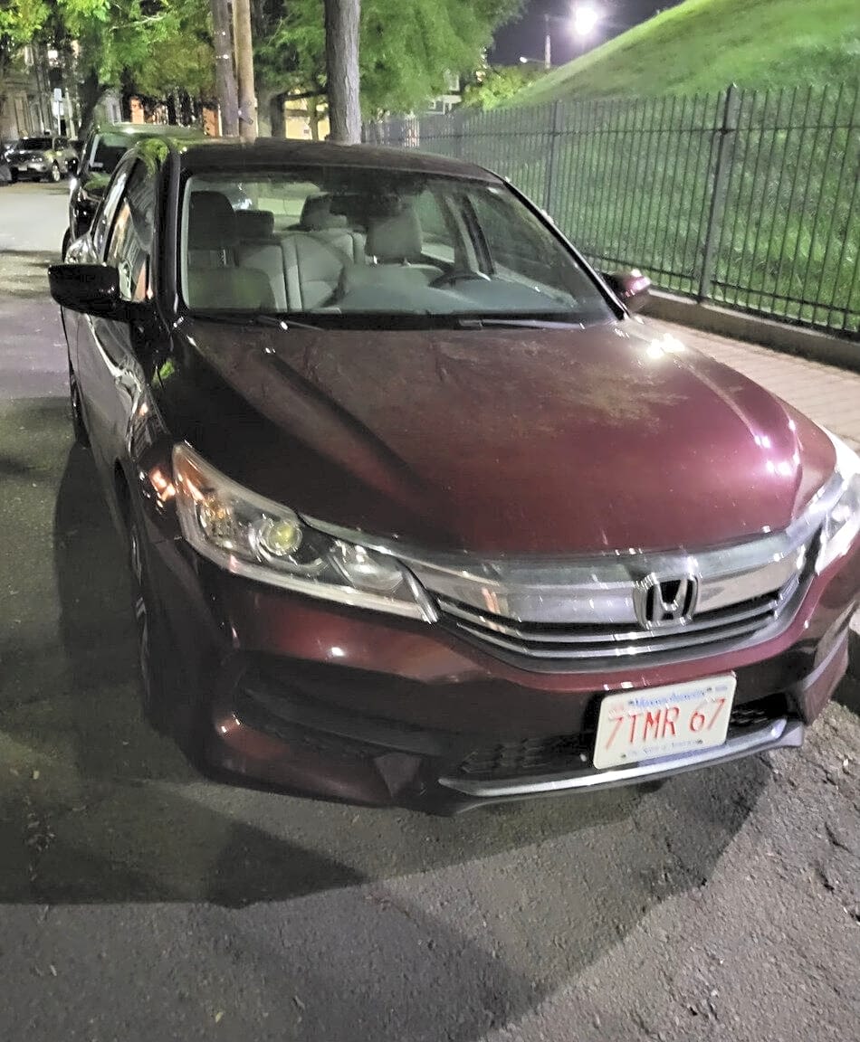 Image submitted with report