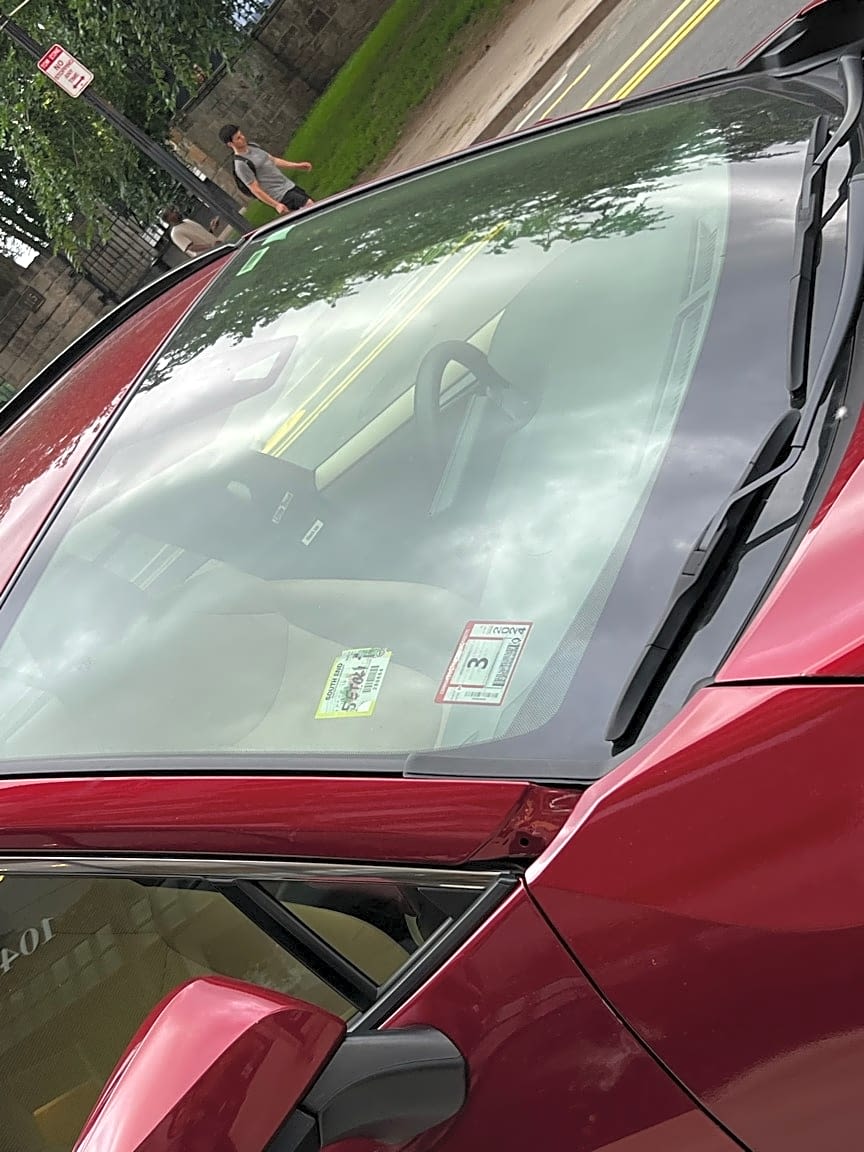 Image submitted with report