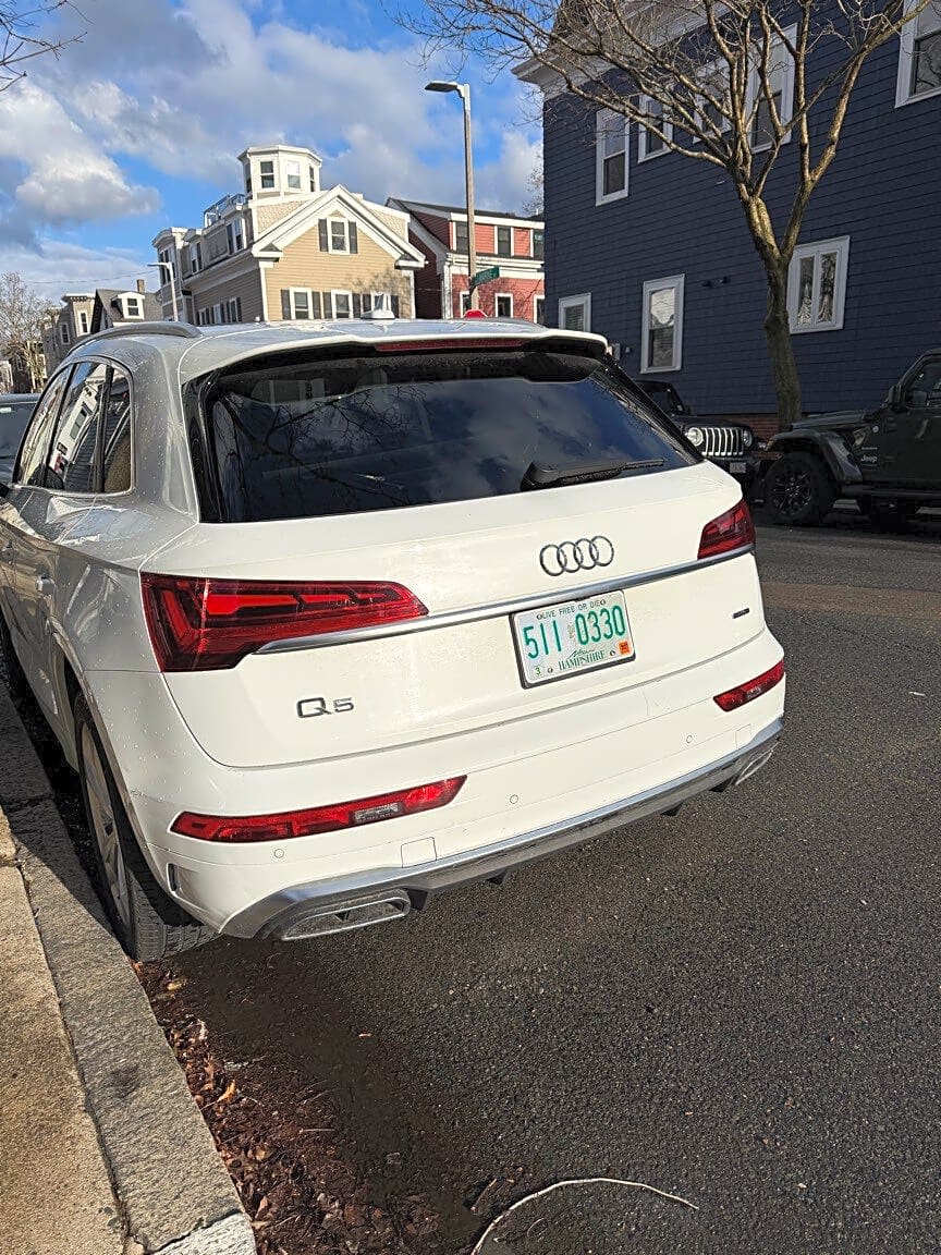 Image submitted with report