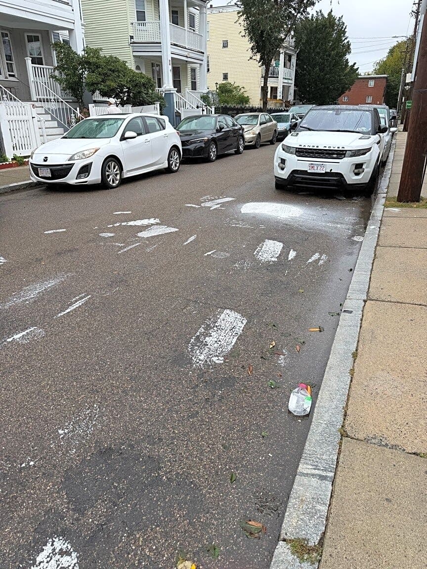 Image submitted with report