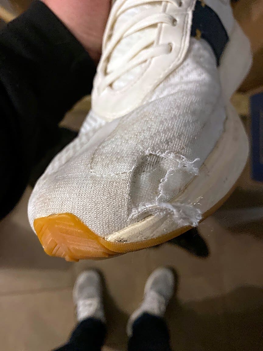 Image submitted with report