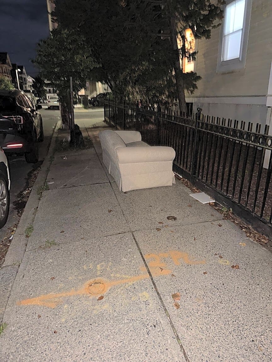 Image submitted with report
