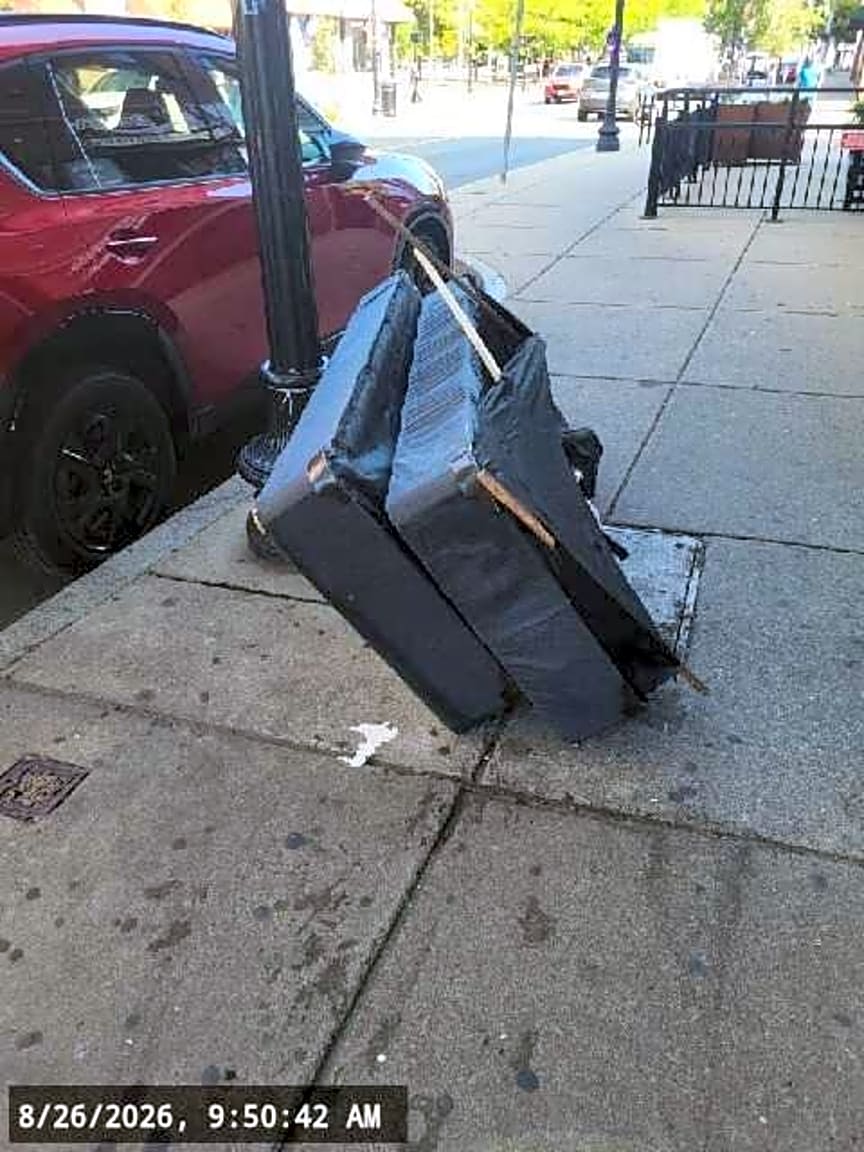 Image submitted with report
