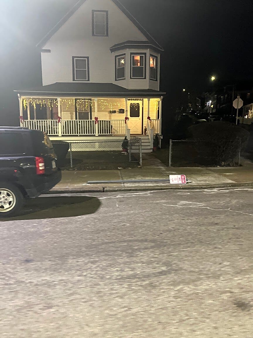 Image submitted with report