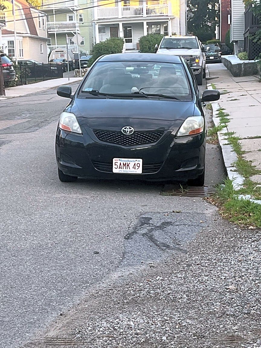 Image submitted with report