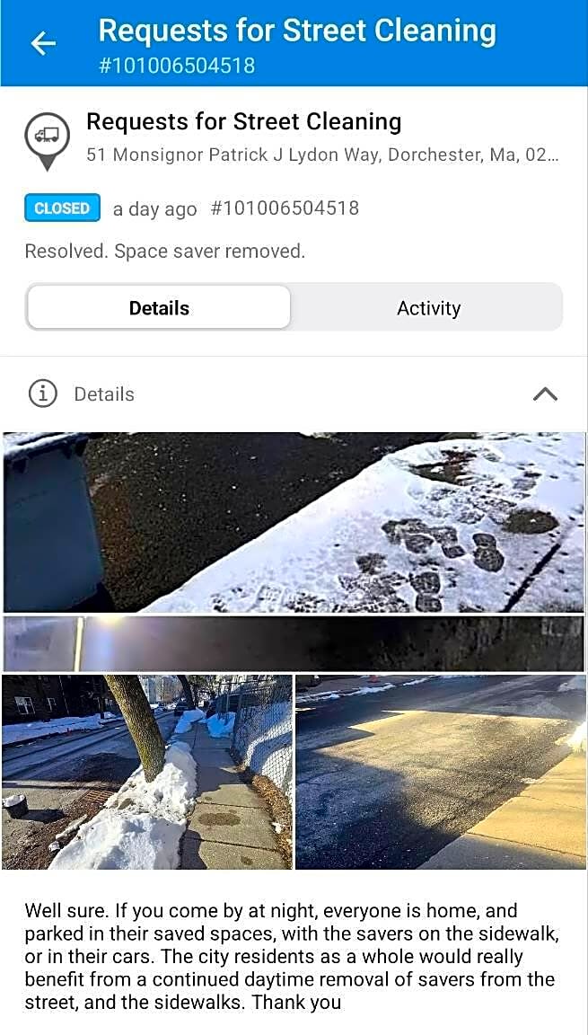 Image submitted with report