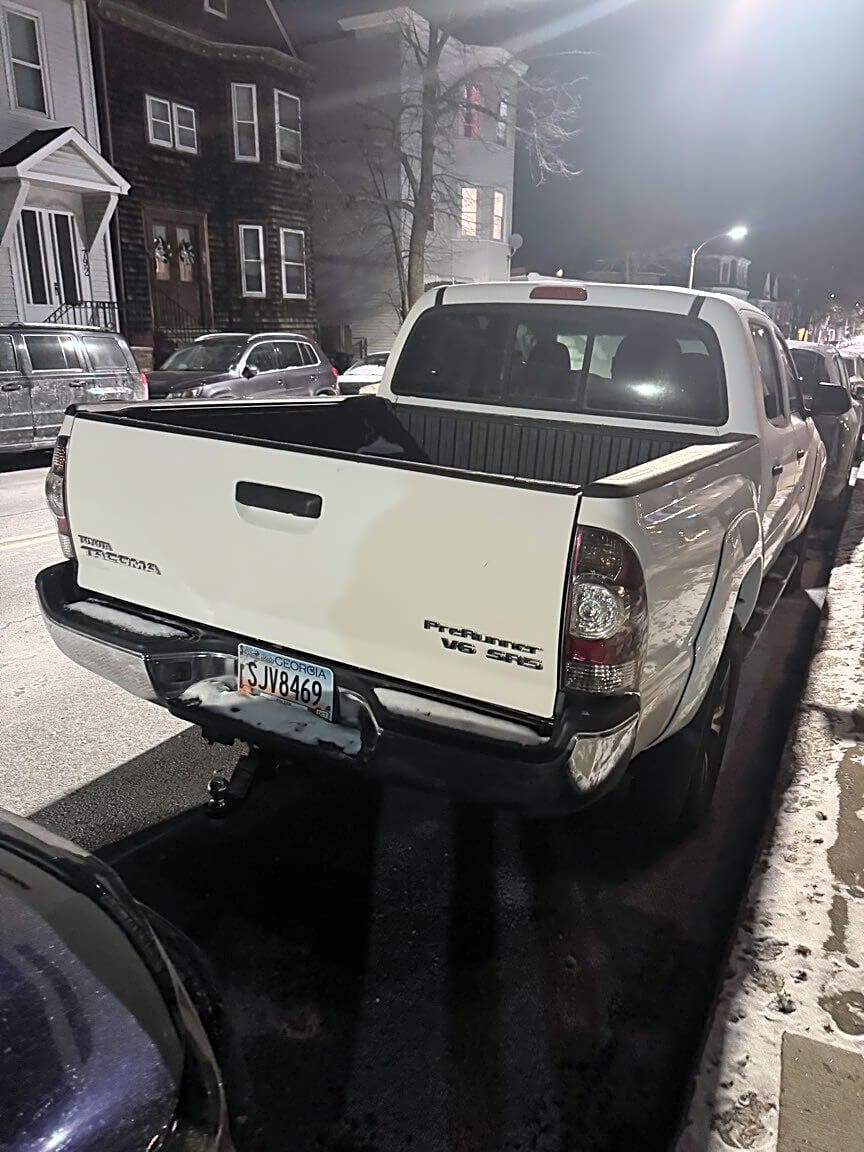 Image submitted with report