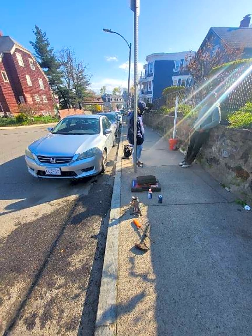 Image submitted with report