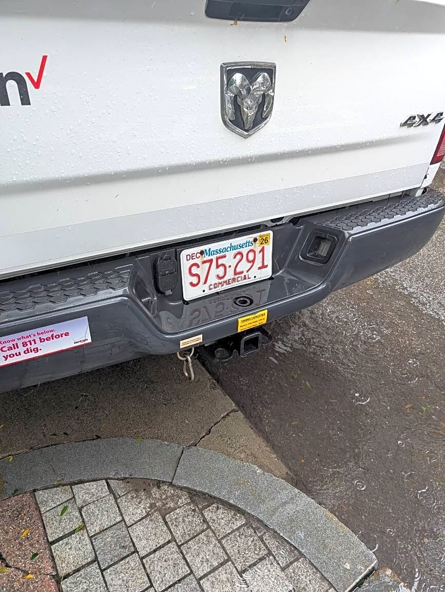 Image submitted with report