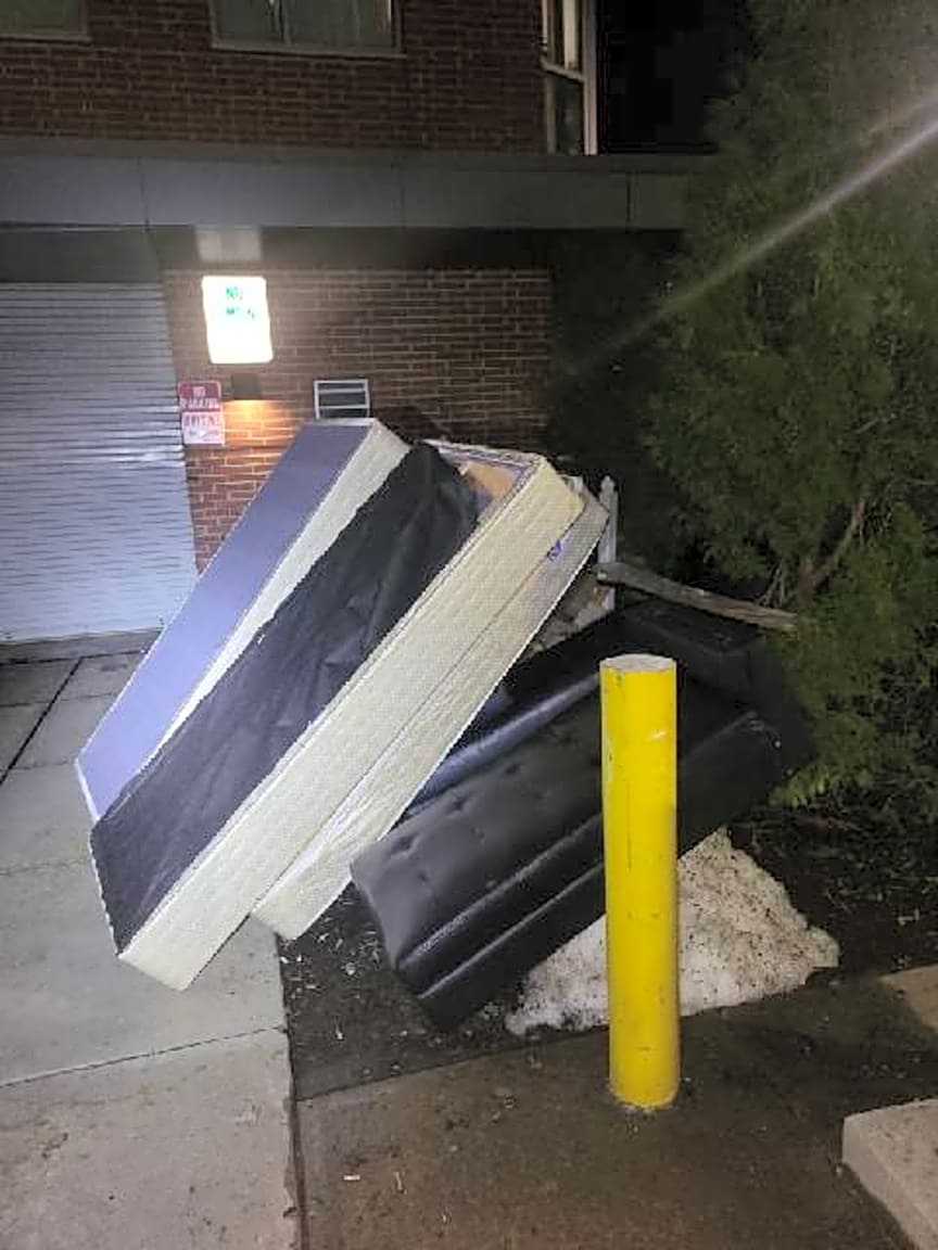 Image submitted with report