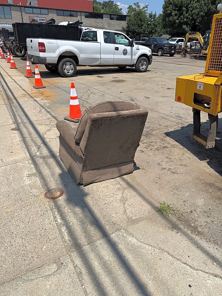 Image submitted with report