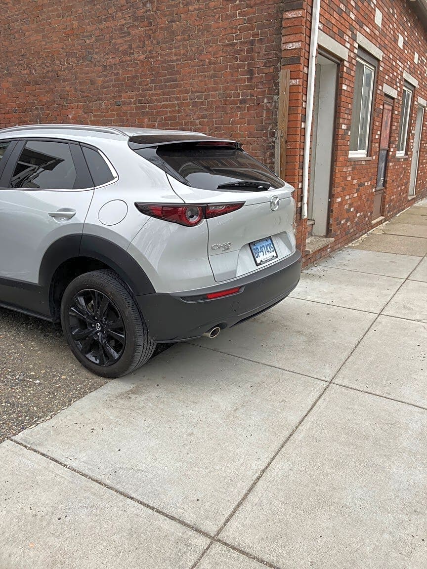 Image submitted with report