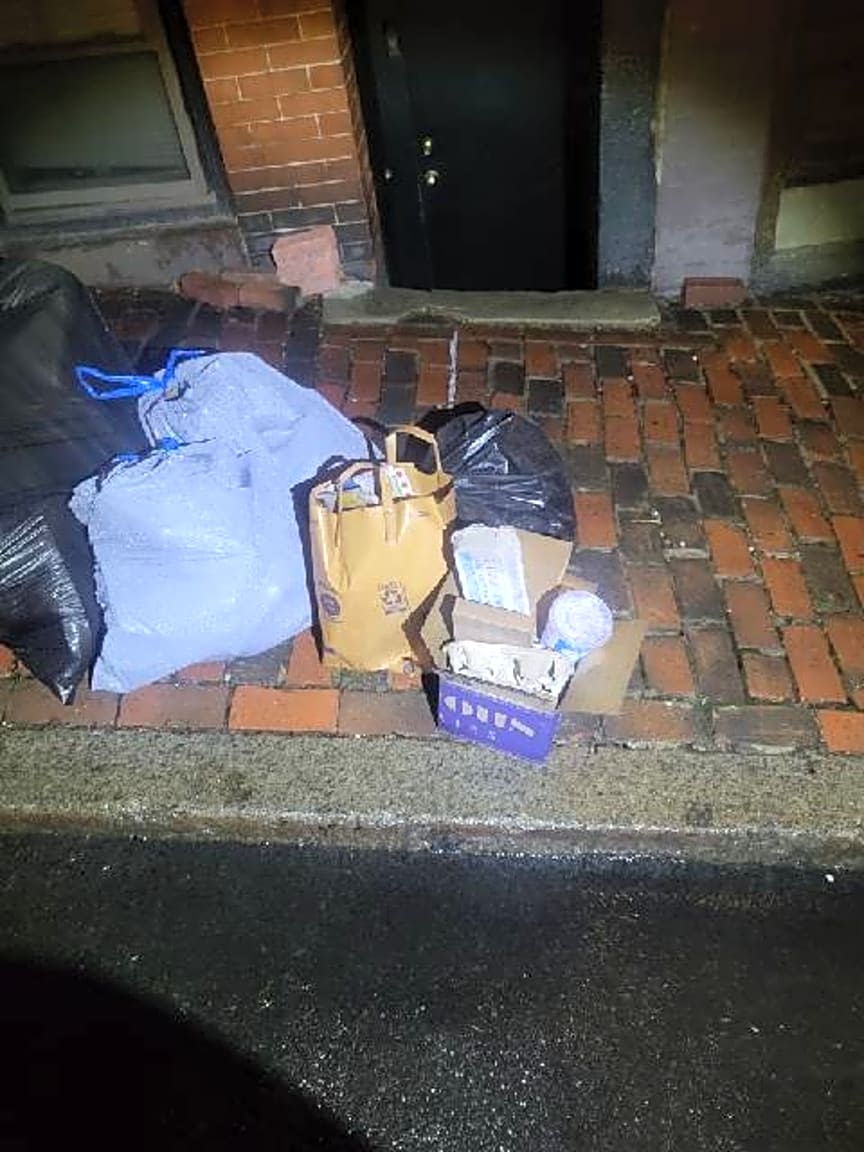 Image submitted with report