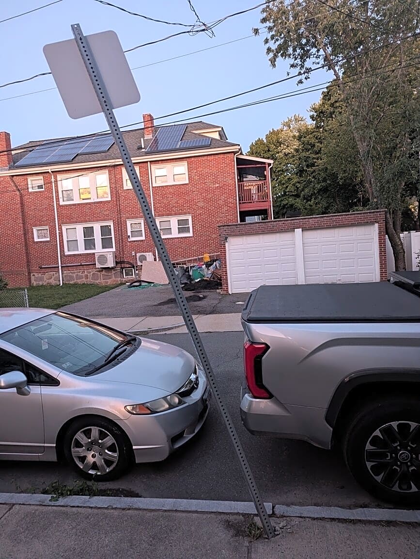Image submitted with report