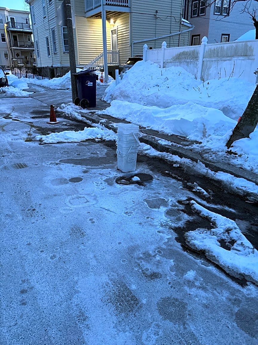 Image submitted with report