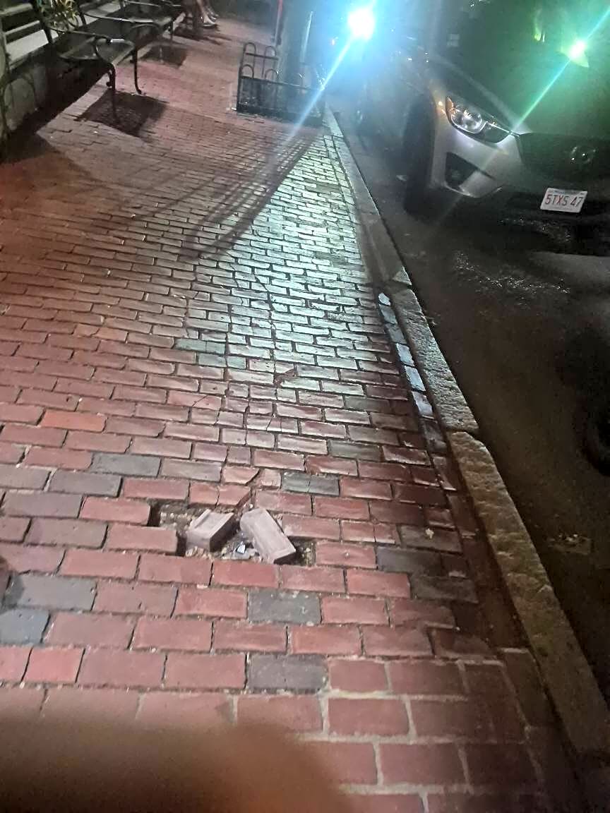 Image submitted with report