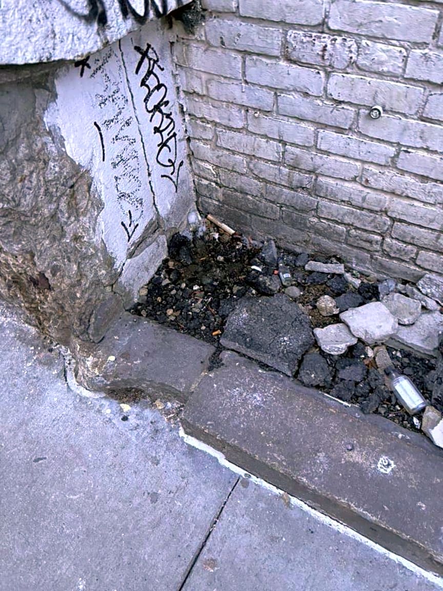 Image submitted with report