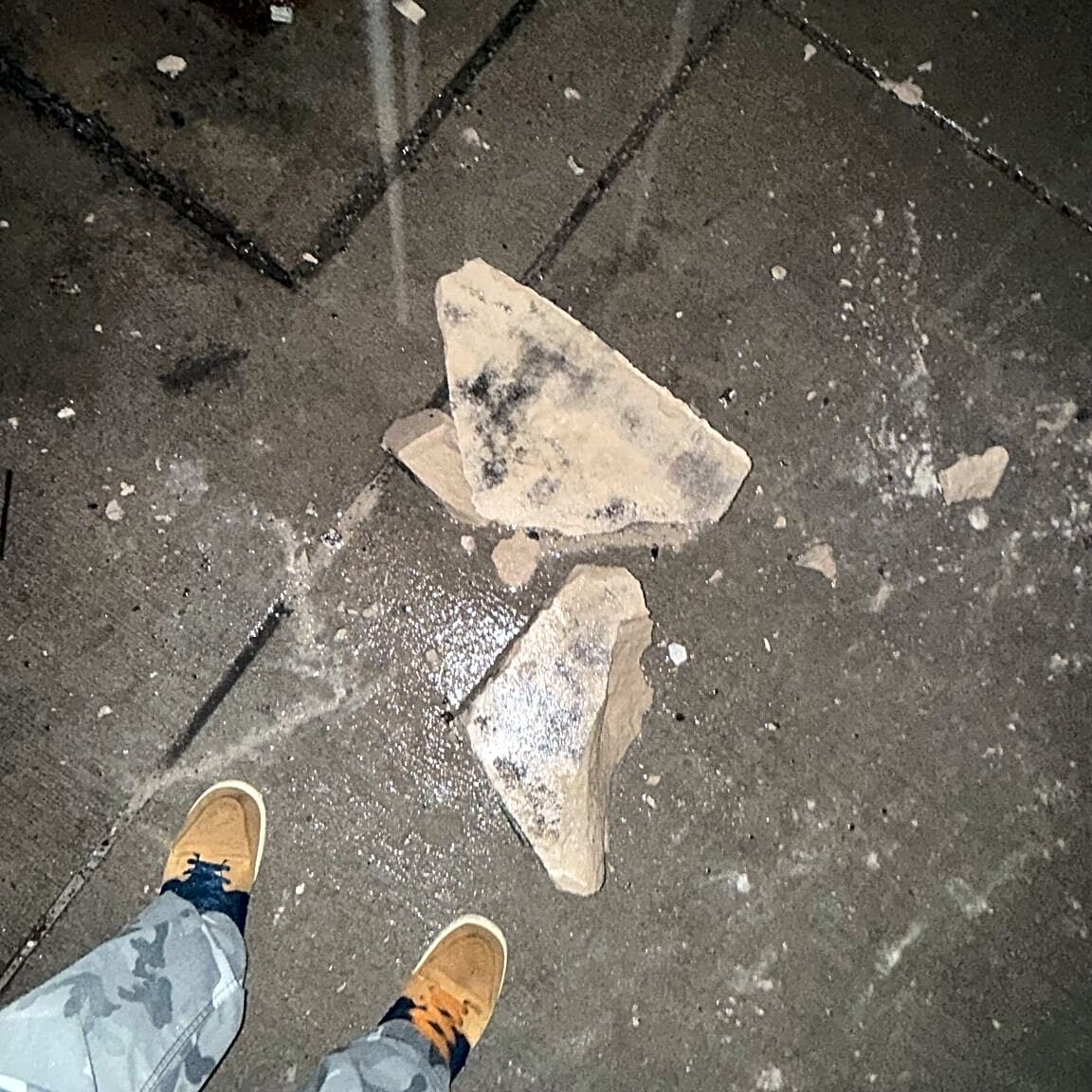 Image submitted with report