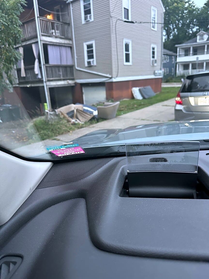 Image submitted with report