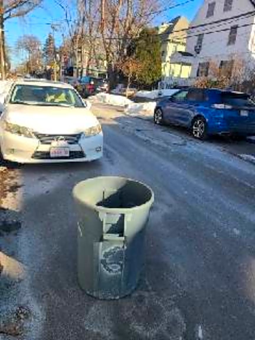 Image submitted with report