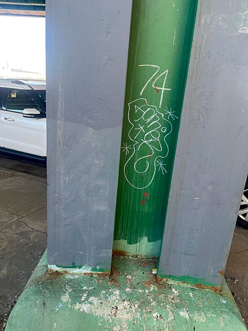 Image submitted with report