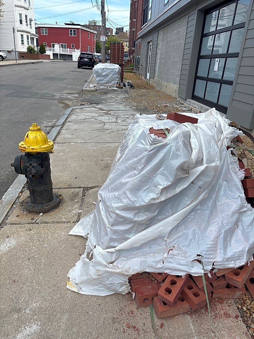 Image submitted with report