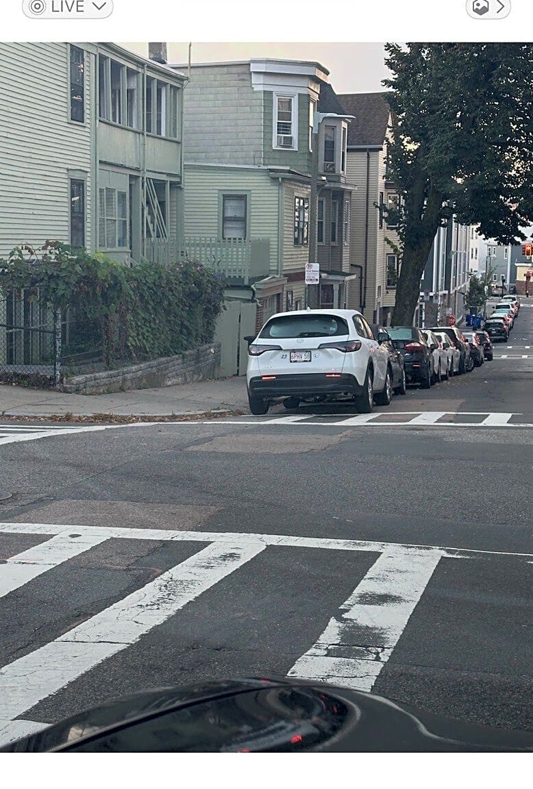 Image submitted with report