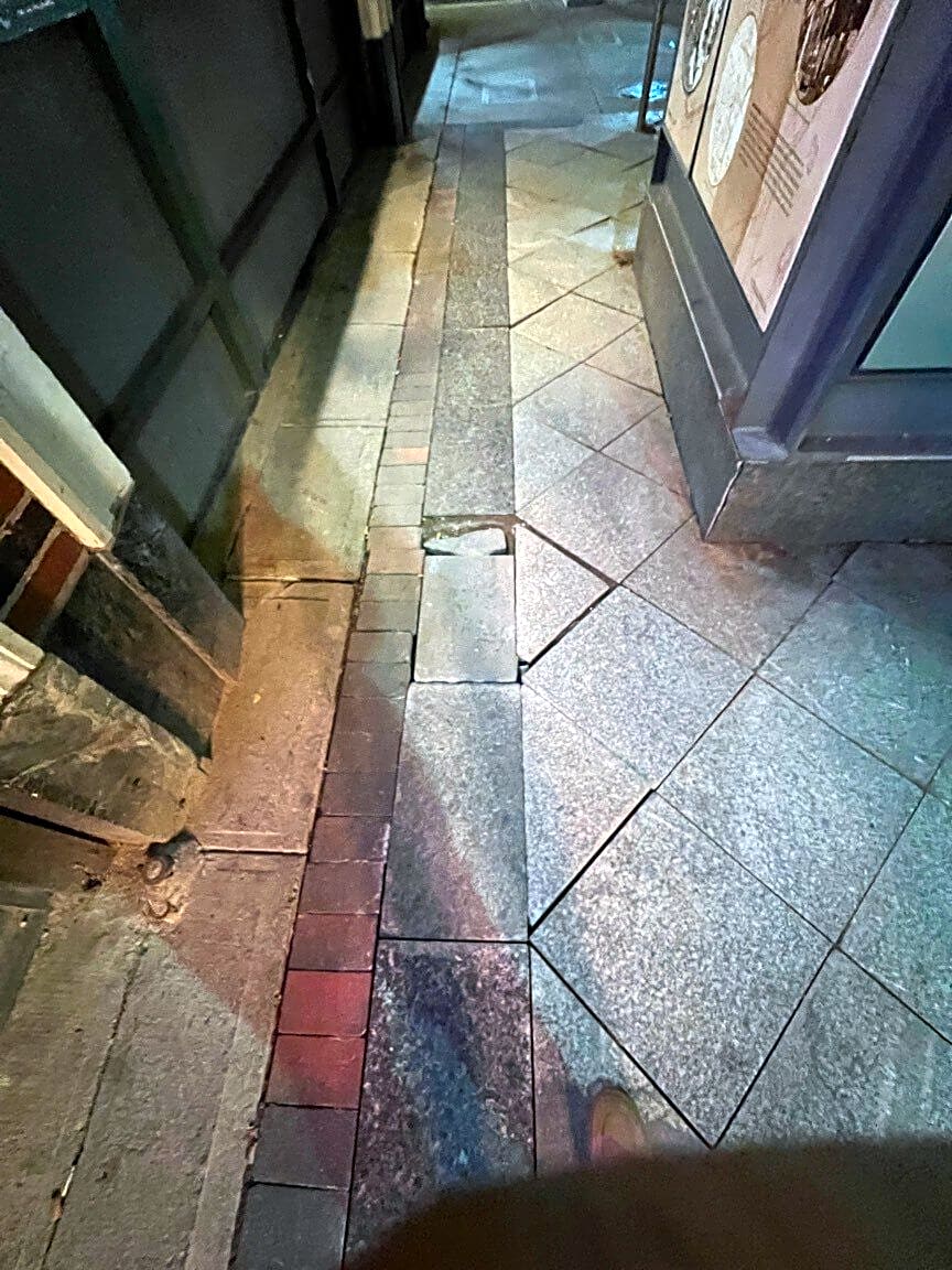 Image submitted with report