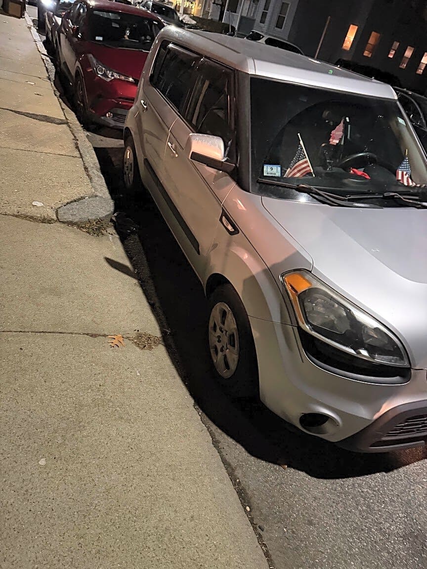 Image submitted with report