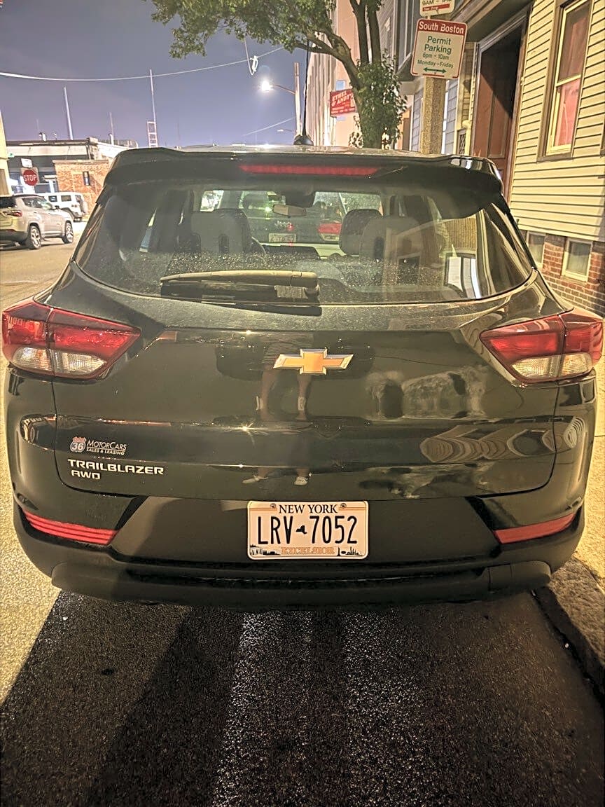 Image submitted with report