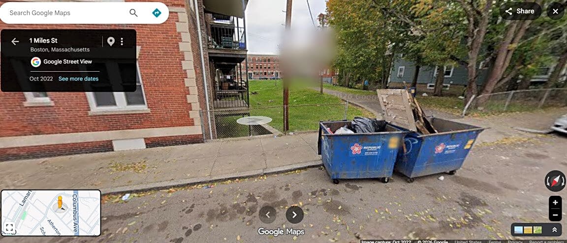 Image submitted with report