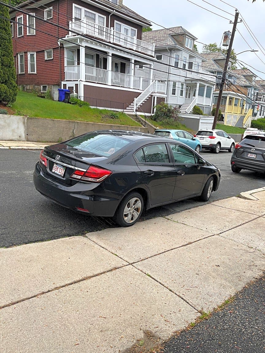Image submitted with report