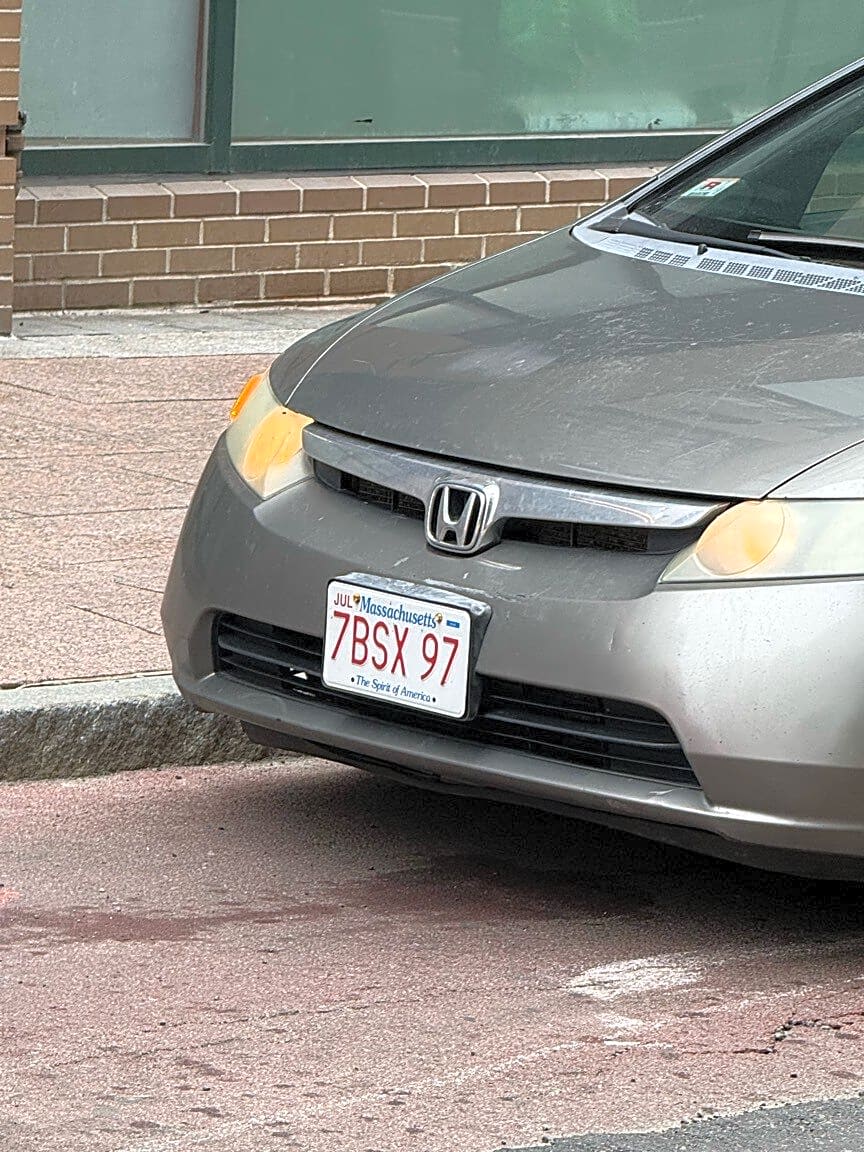 Image submitted with report