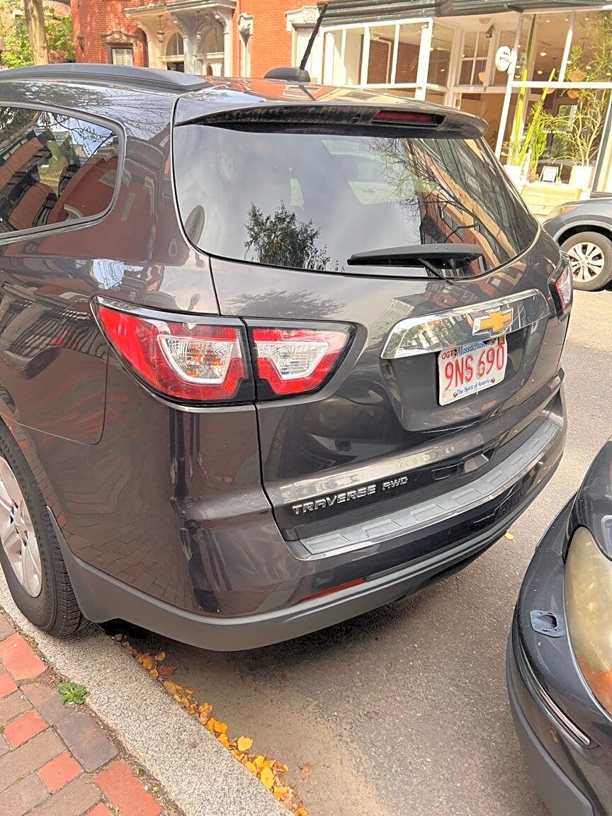 Image submitted with report