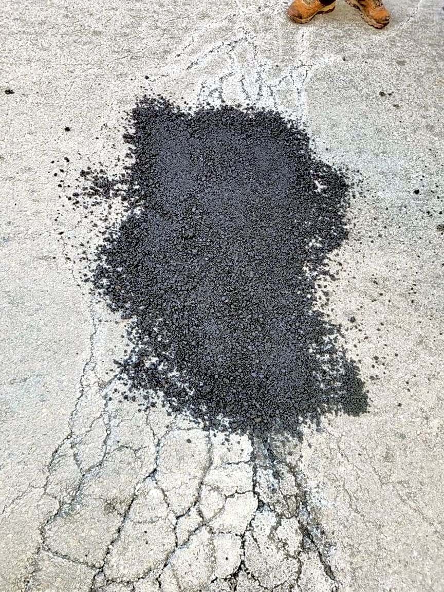 Image submitted with report