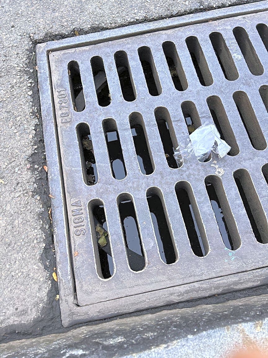 Image submitted with report