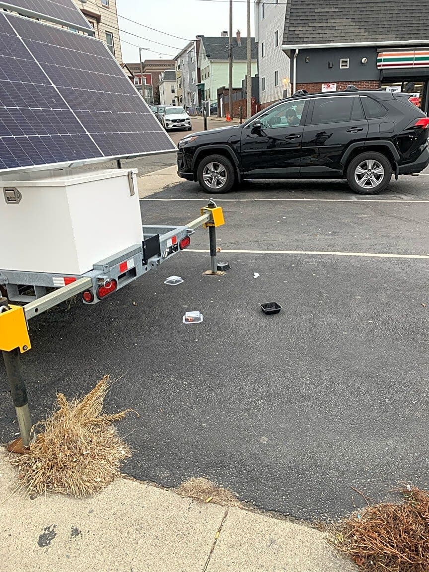 Image submitted with report