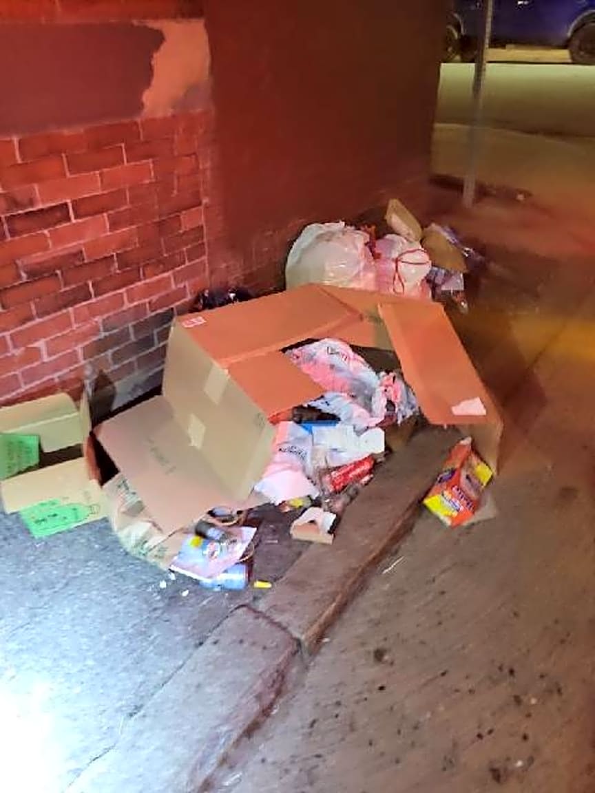 Image submitted with report