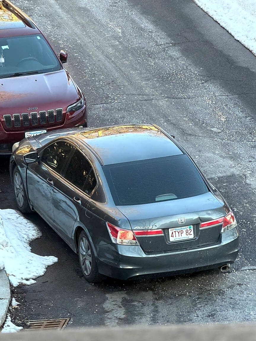 Image submitted with report