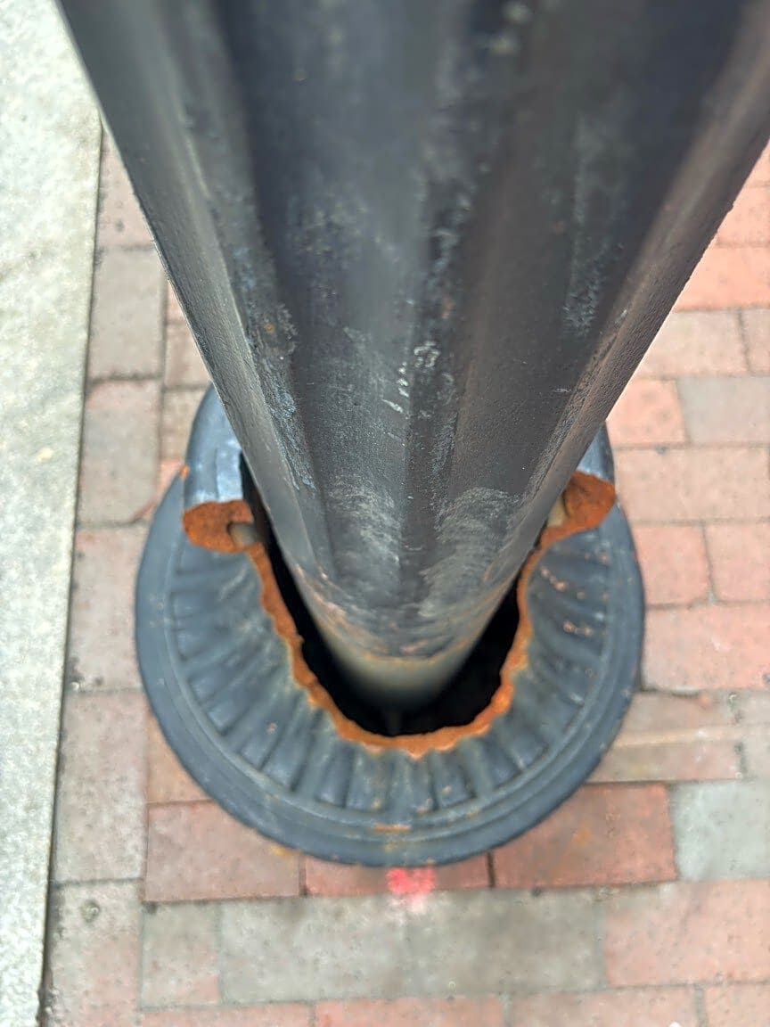 Image submitted with report